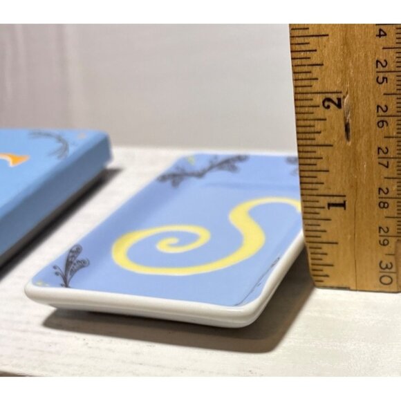 Rosanna Alphabet Studio Monogram "S" Small Tray With Original Box - Picture 10 of 10